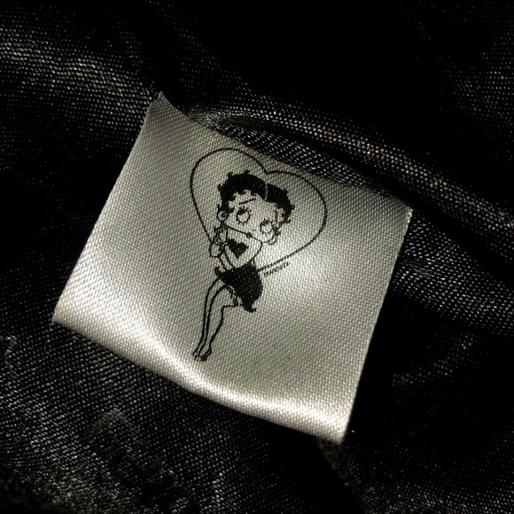 Vintage Betty Boop Lot 29 Embroidered Women’s Biker Jacket - Picture 11 of 11